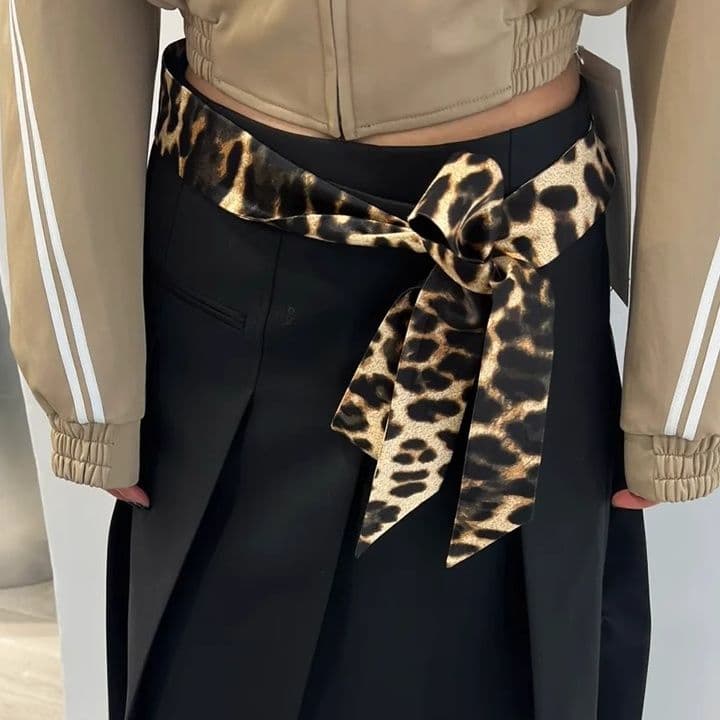ギャルファッション 野性美とろける細ベルト